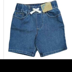 NWT Thereabouts Boys Denim Elastic Waist Jean Shorts ~sz XXS 4/5